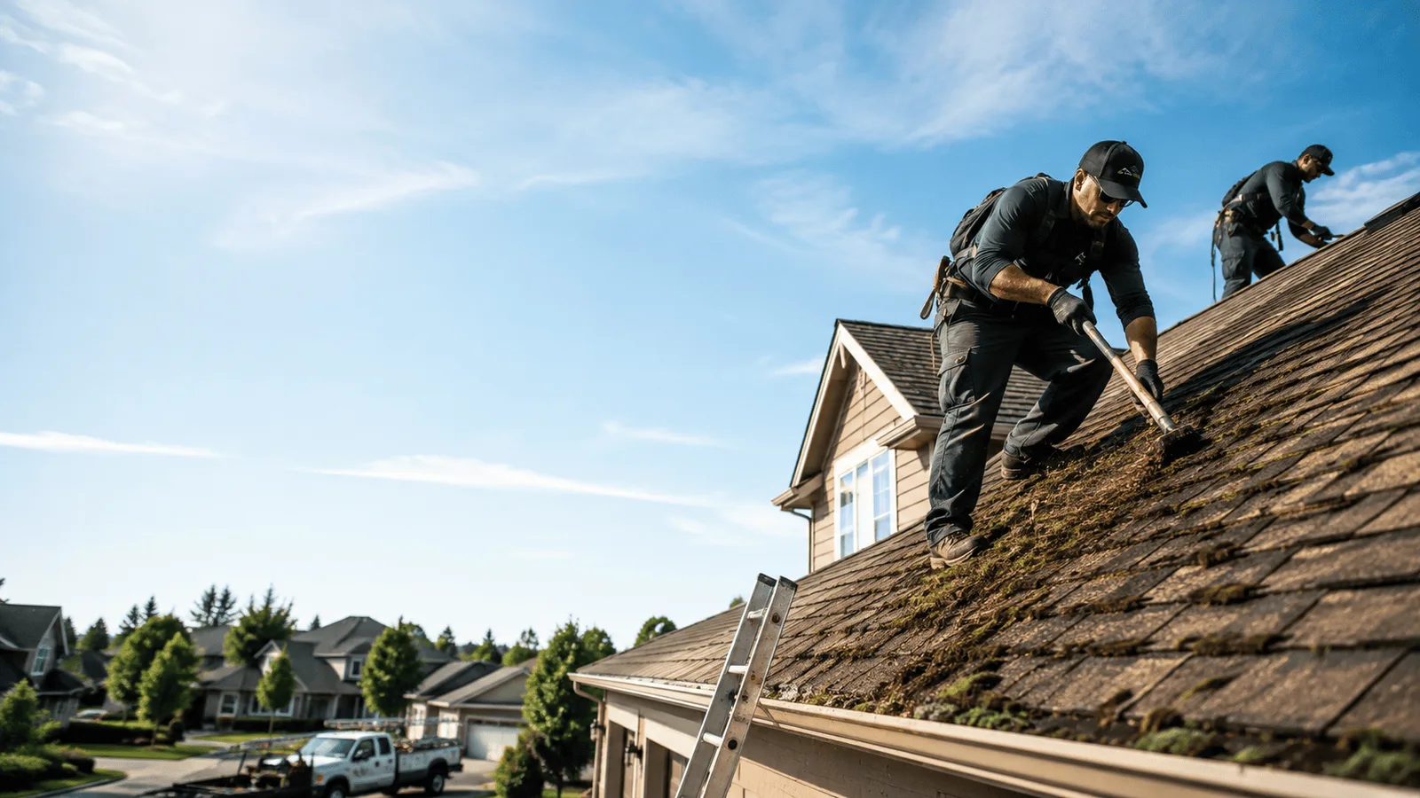 Roof Moss Removal in Keansburg, NJ near me